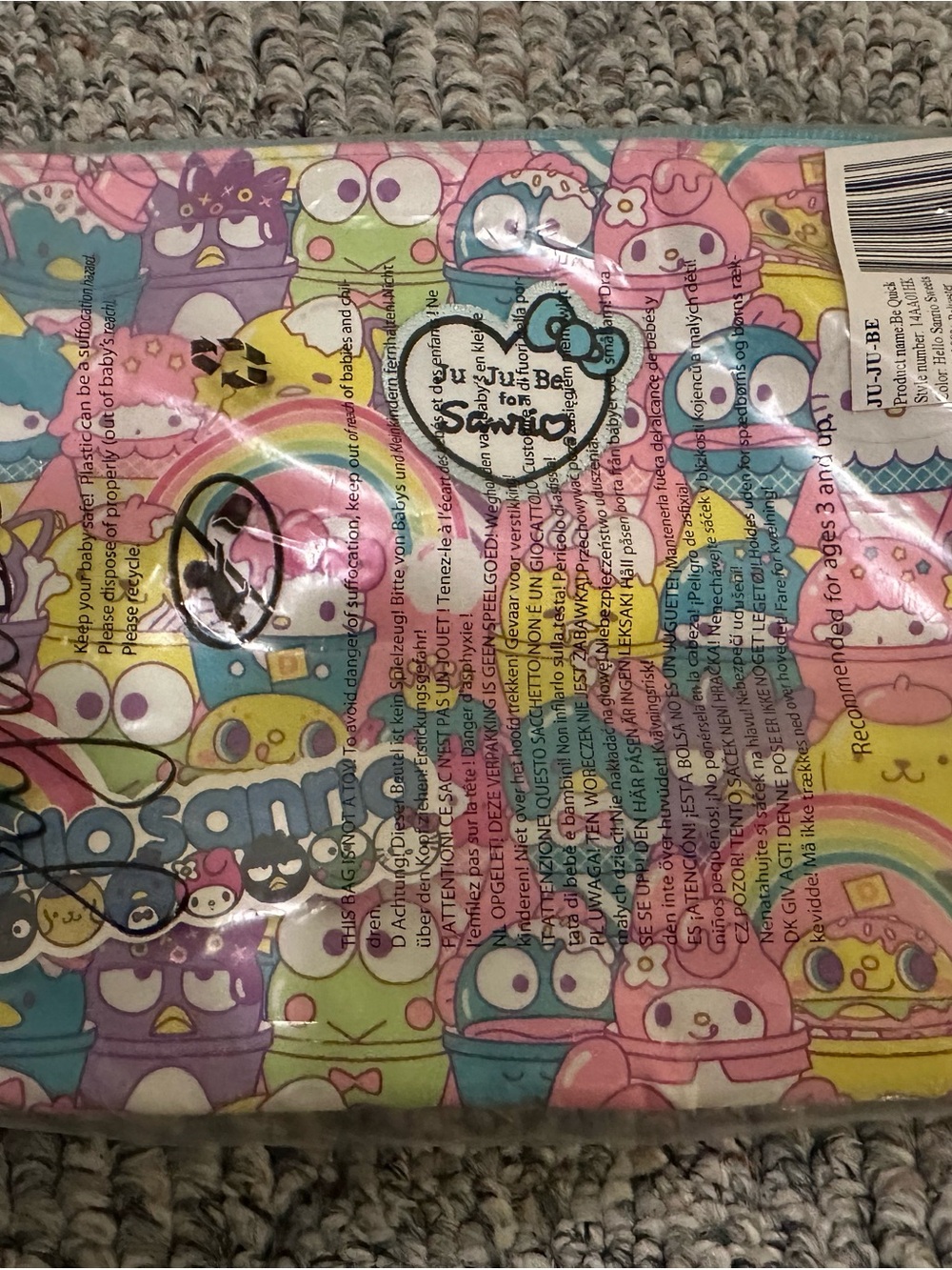 Ju-Ju-Be x Sanrio Hello Sanrio SweetsBe Quick